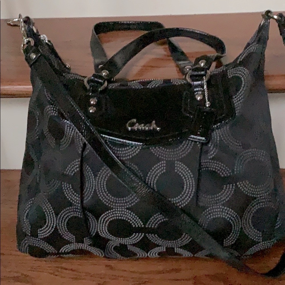 COACH OP ART ASHLEY SATCHEL